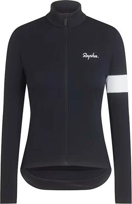 Rapha core winter jacket black / white