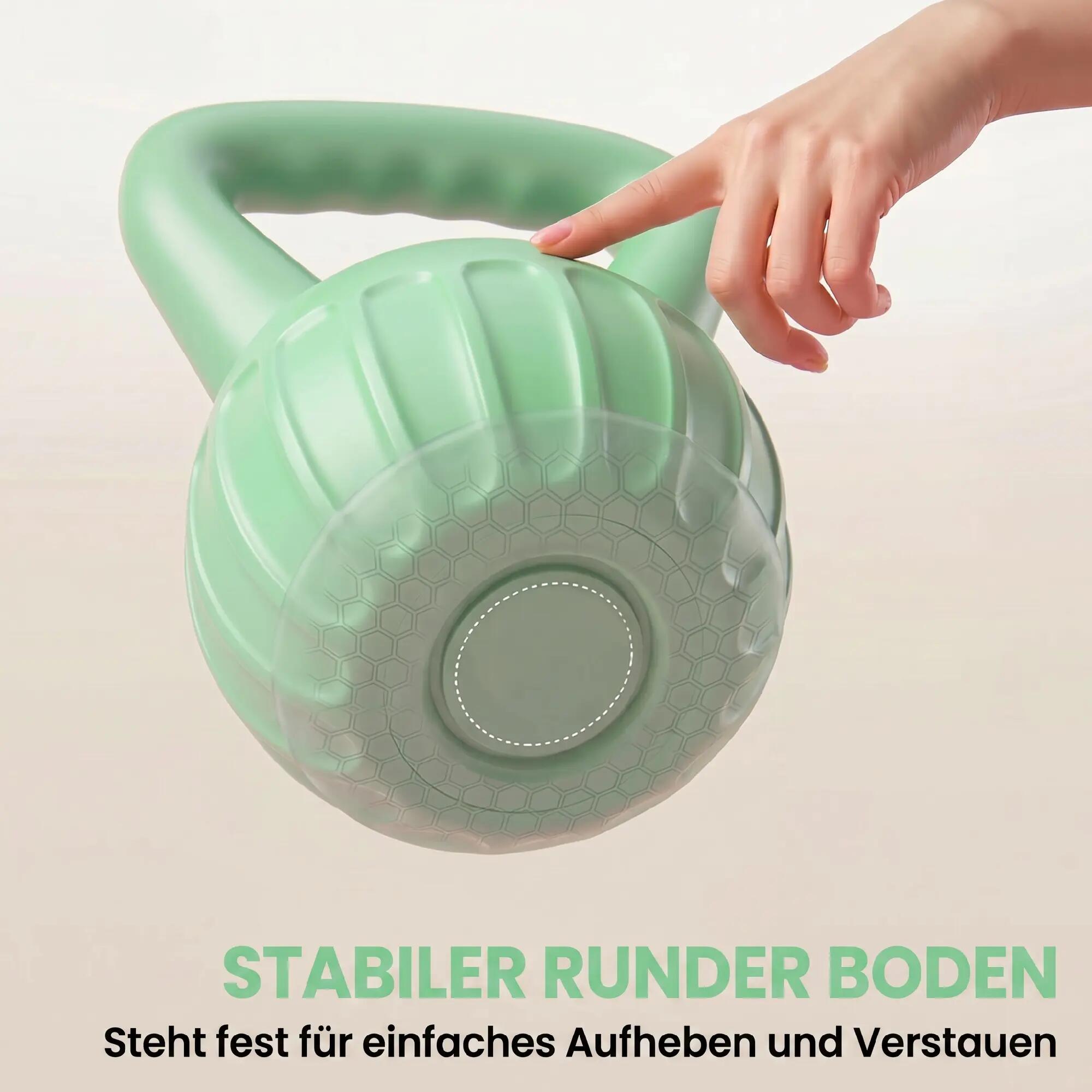 Kettlebell de 6 kg lesté de sable, idéal pour les débutants, musculation à domic 9/9