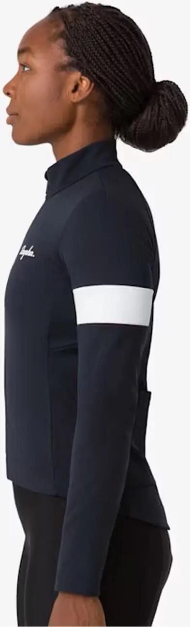 Rapha Core Winterjacke Schwarz / Weiß Women's 6/6