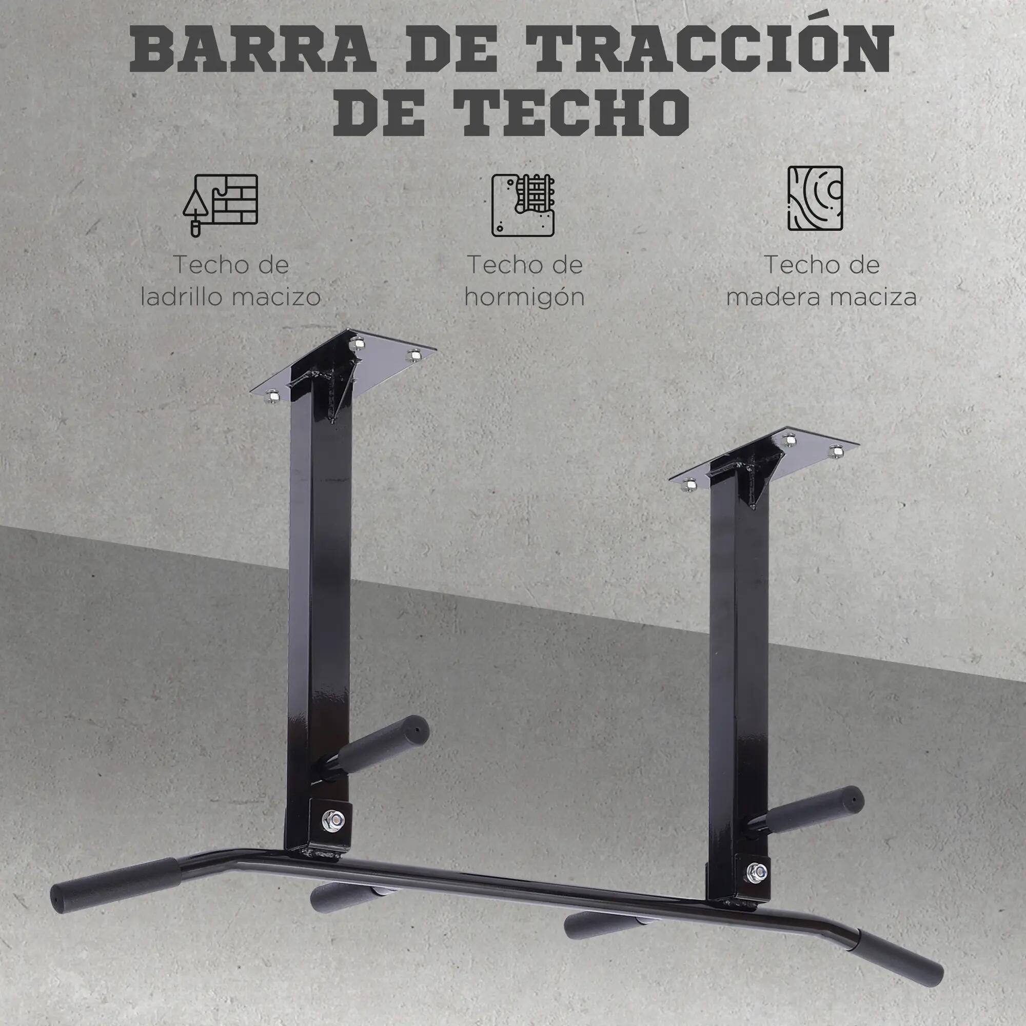 Barre de traction de plafond, barre de traction en acier, barre de traction pour 6/9