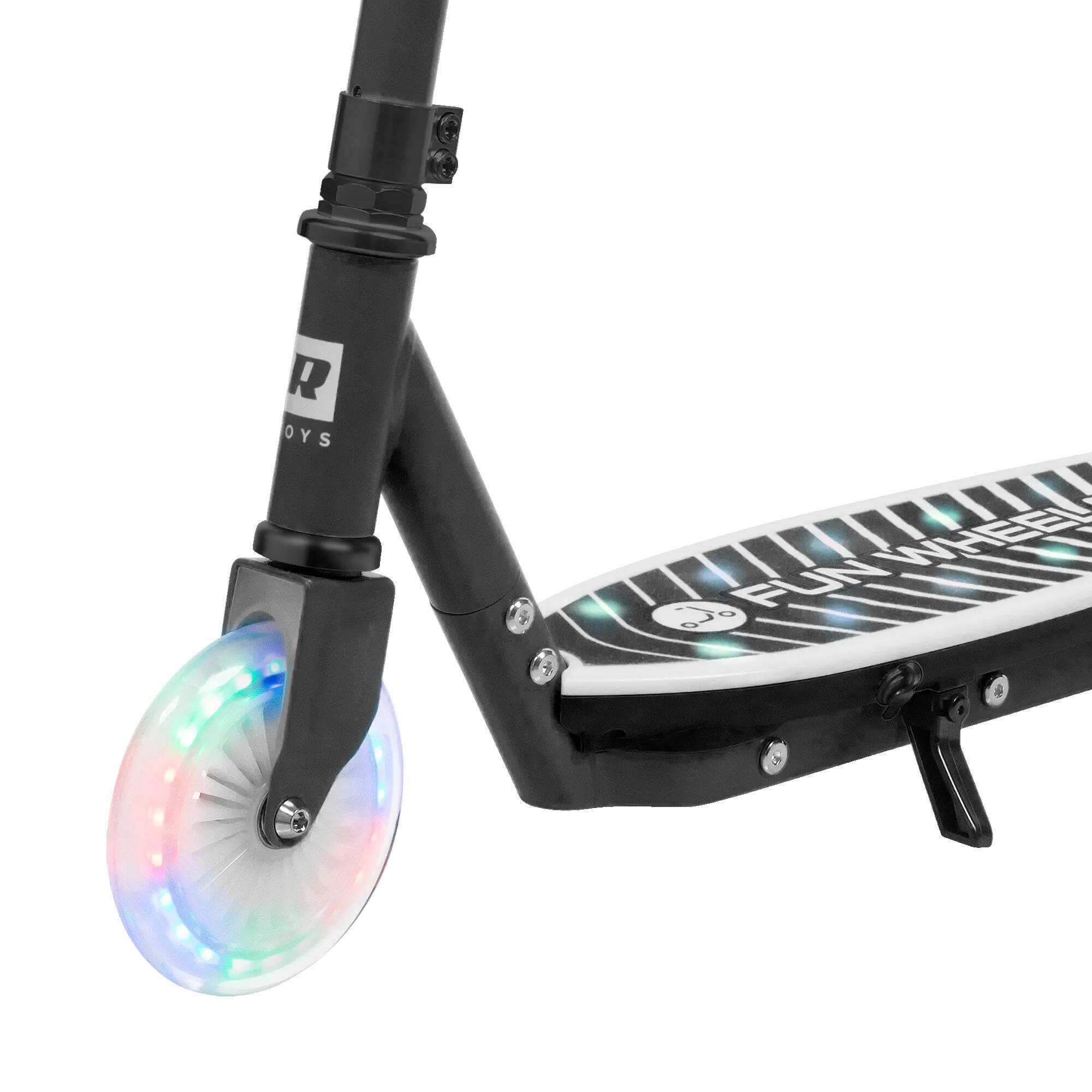 Hulajnoga elektryczna dla dzieci FUN WHEELS LIGHT BLACK 50W 50kg 8 km/h 6km 4/7