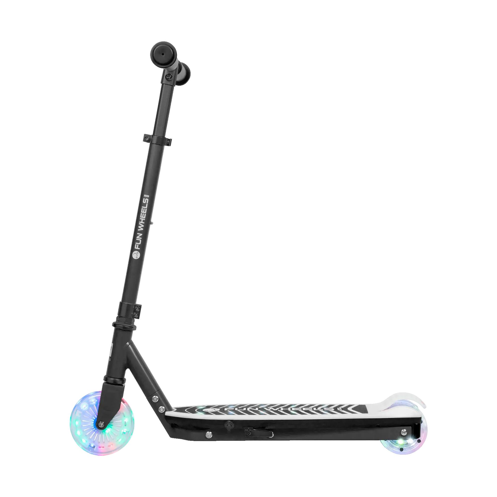 Hulajnoga elektryczna dla dzieci FUN WHEELS LIGHT BLACK 50W 50kg 8 km/h 6km 3/7