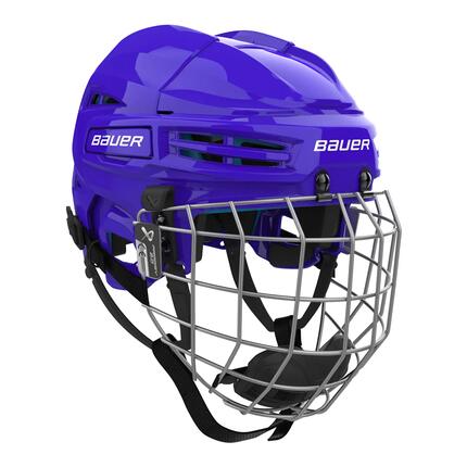 BAUER Prodigy 2.0 blanc casque de hockey Junior avec grille