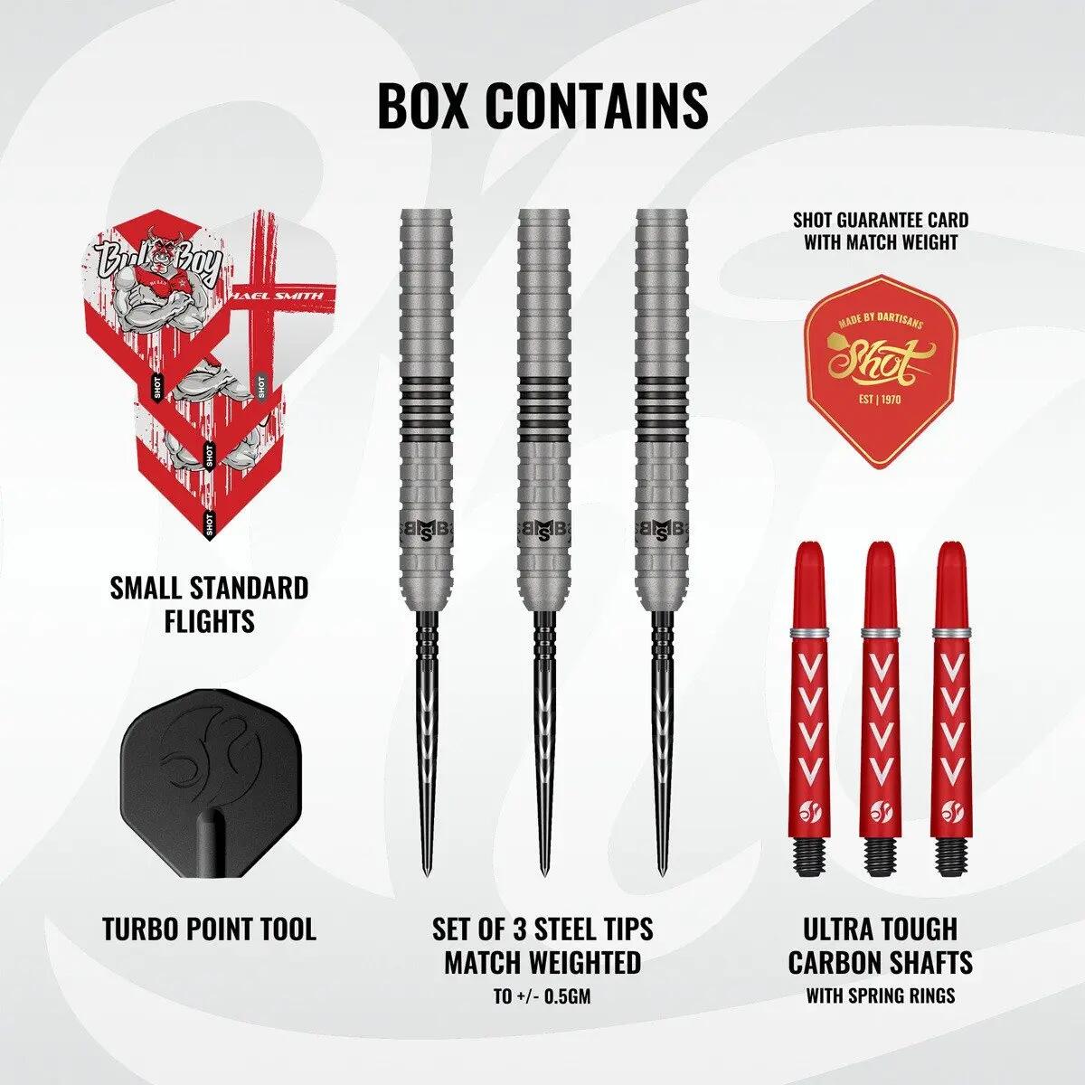 Michael Smith S2 90% Tungsten dartpfeile 2/7