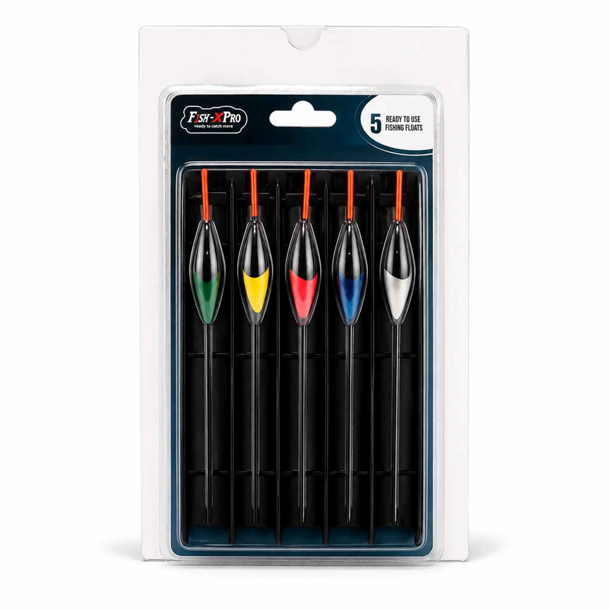 Fish-Xpro Dobberset - 5 Stuks - Complete Dobbertuigen - Vistuigje 2/7