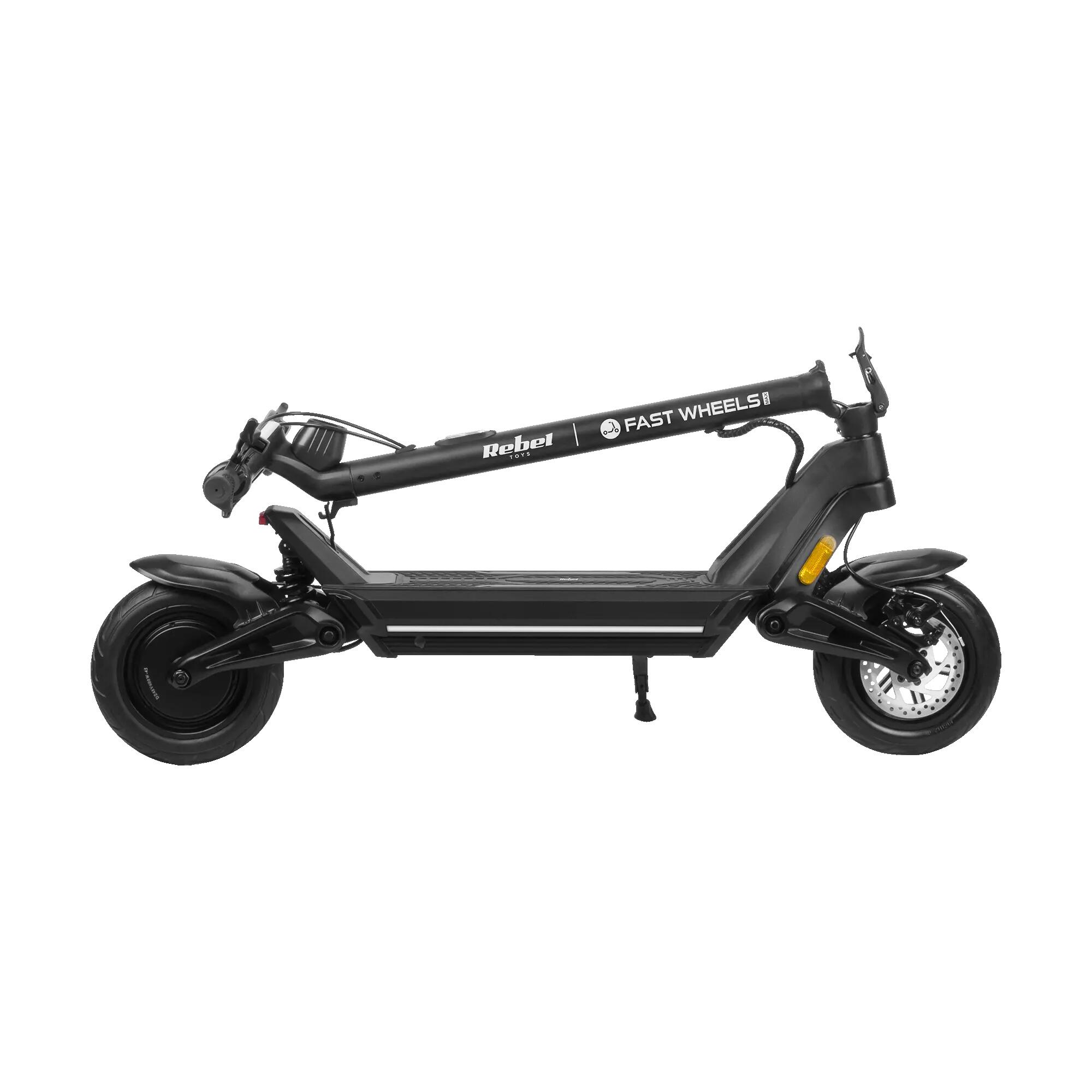 Hulajnoga elektryczna 13Ah 350W zasięg 45Km duże koła 10'' składana Rebel 6/7