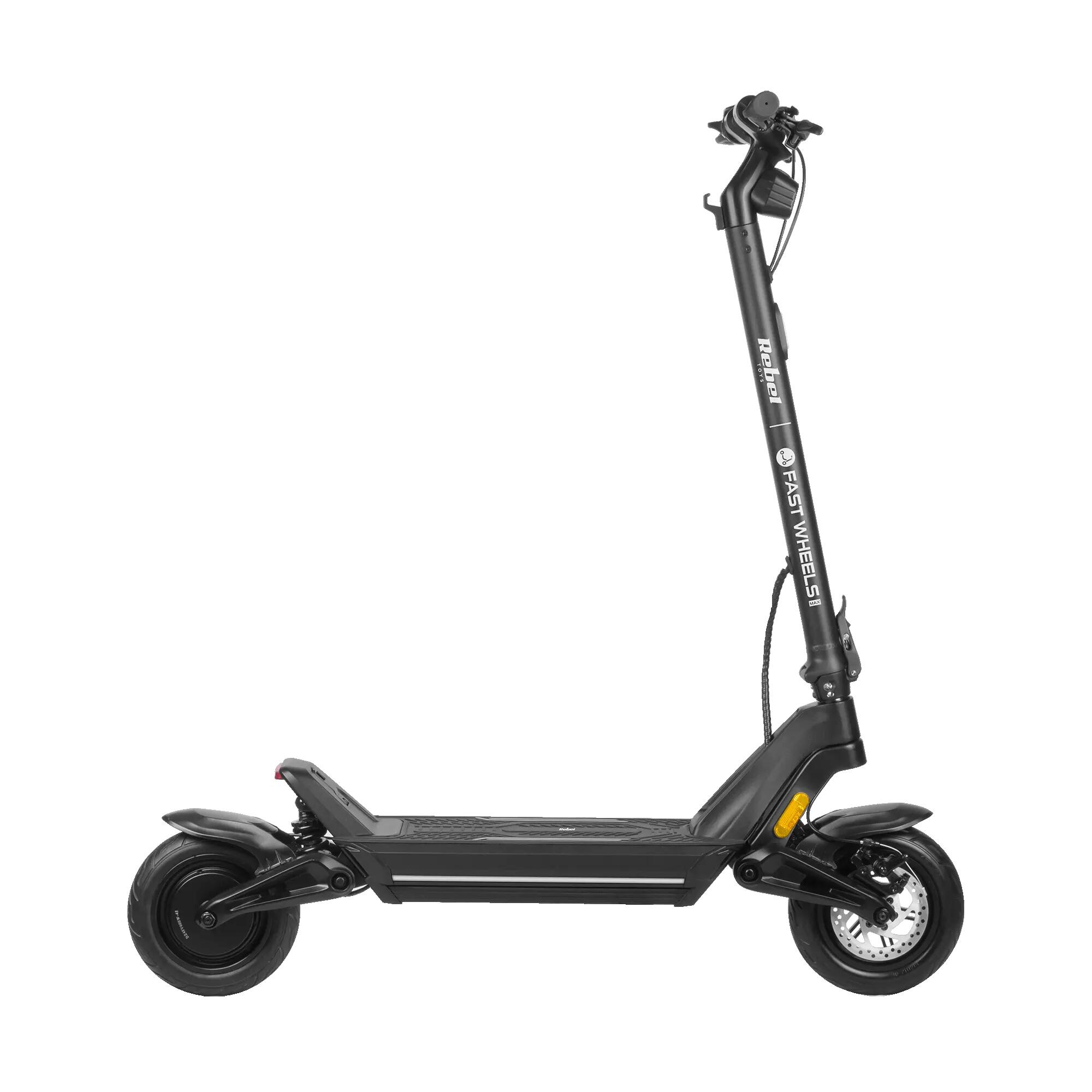 Hulajnoga elektryczna 13Ah 350W zasięg 45Km duże koła 10'' składana Rebel 5/7