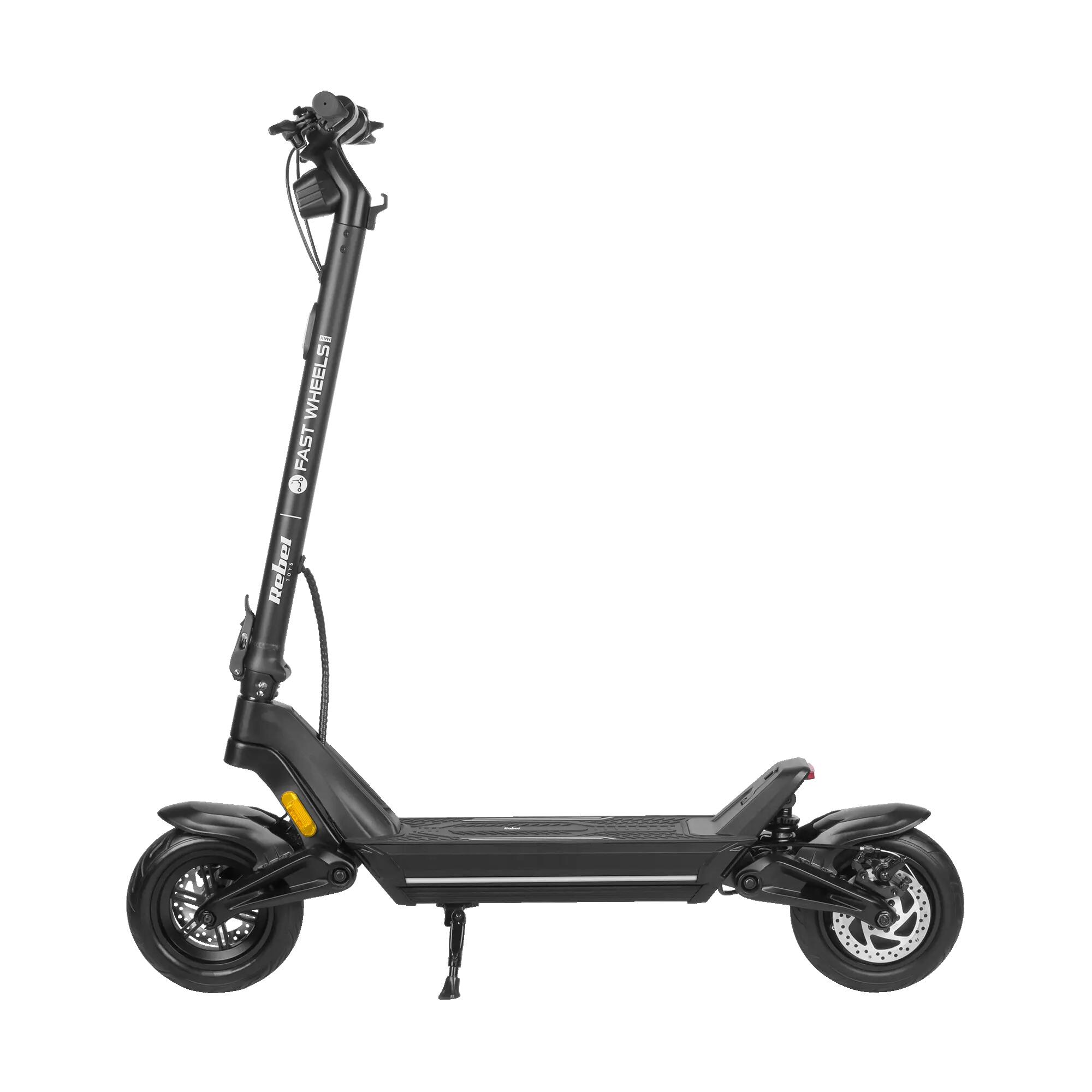 Hulajnoga elektryczna 13Ah 350W zasięg 45Km duże koła 10'' składana Rebel 4/7