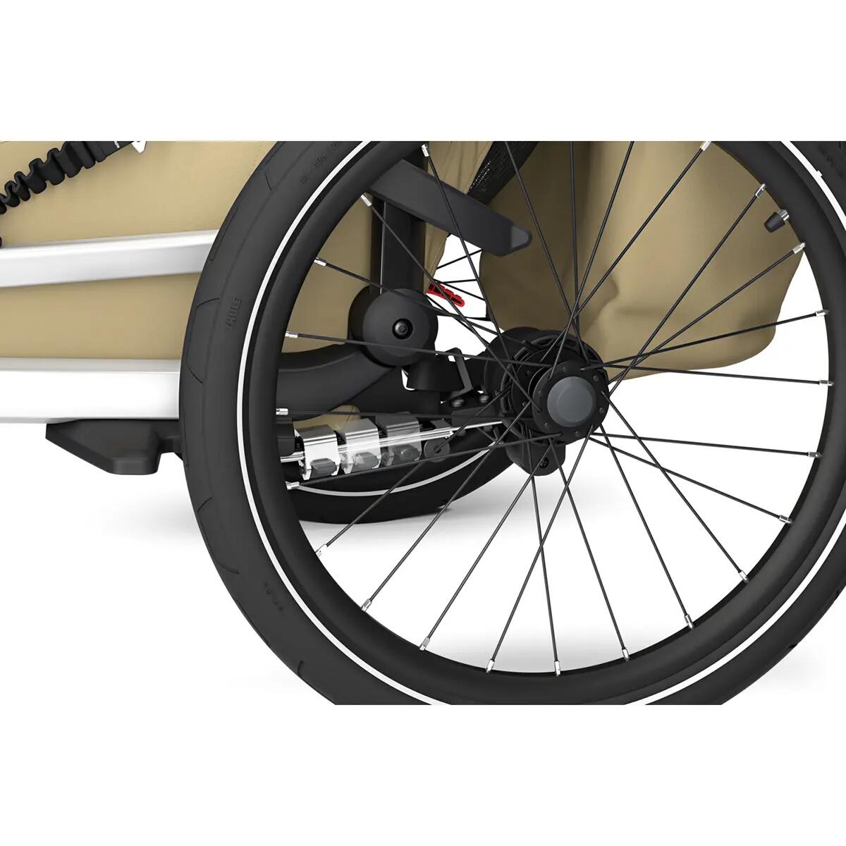 Przyczepka rowerowa Thule Chariot Cross 2 Single - dark slate 9/15