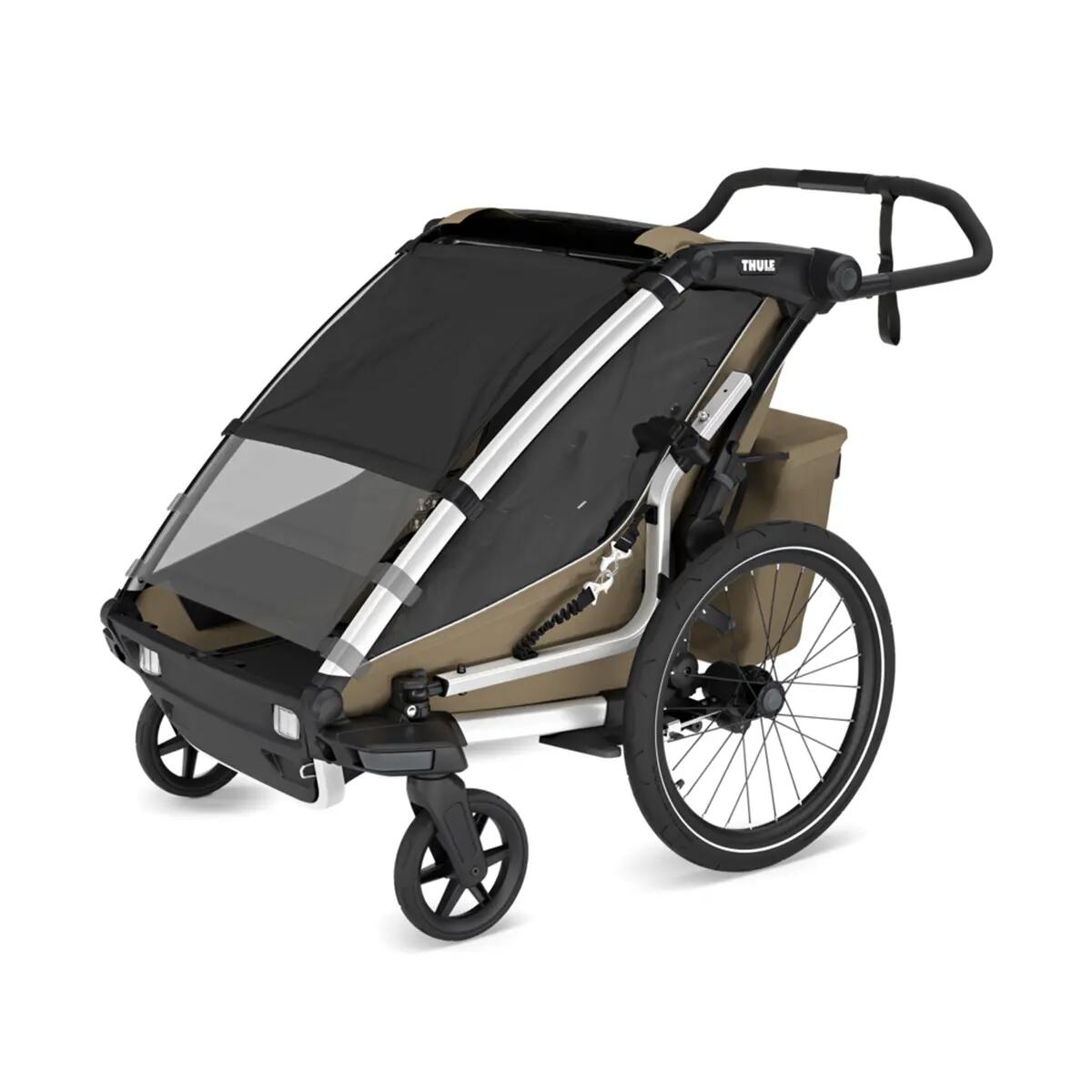 Przyczepka rowerowa Thule Chariot Cross 2 Single - dark slate 8/15