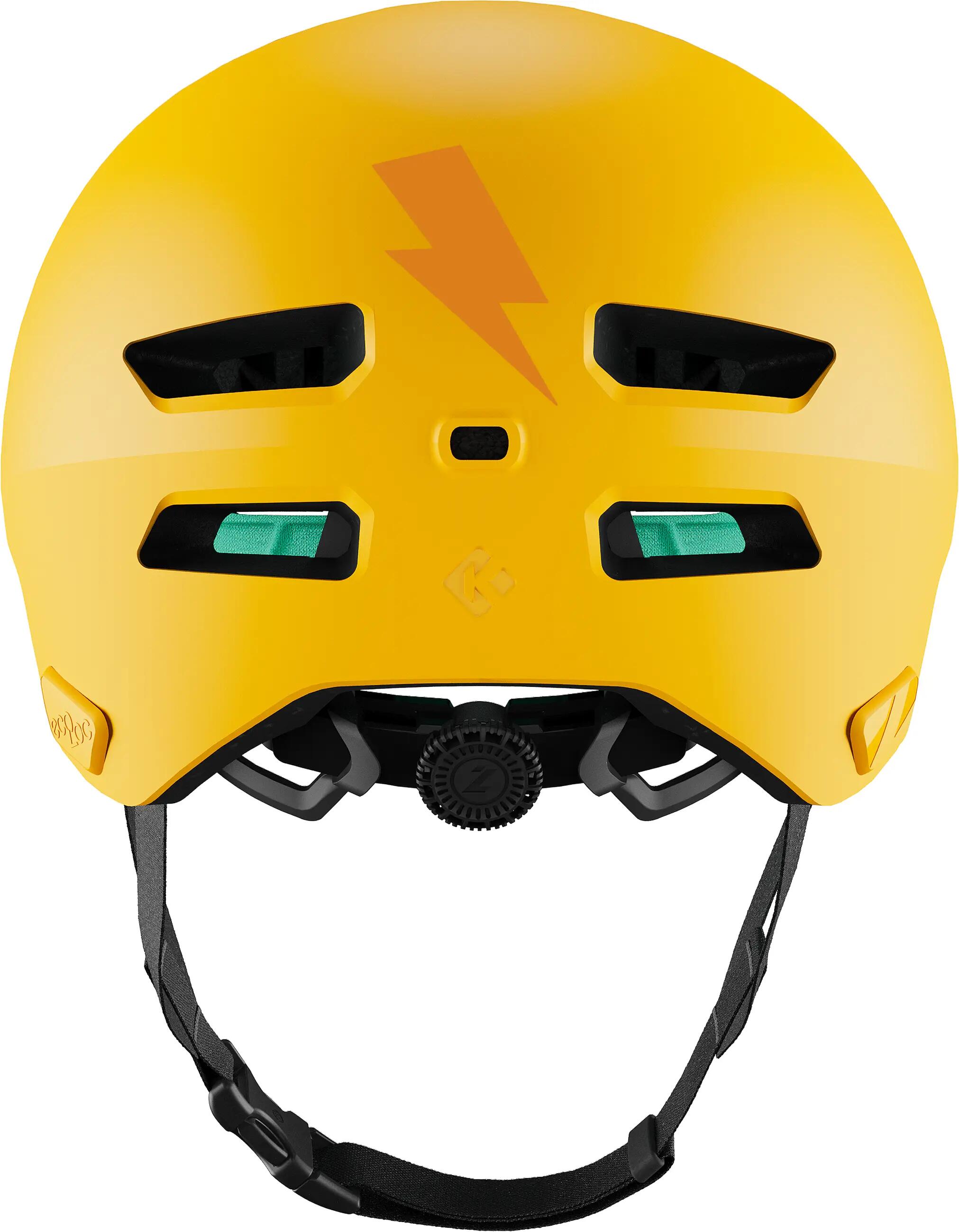 Kinder-Fahrradhelm  Maze Jr KinetiCore, gelb 4/5