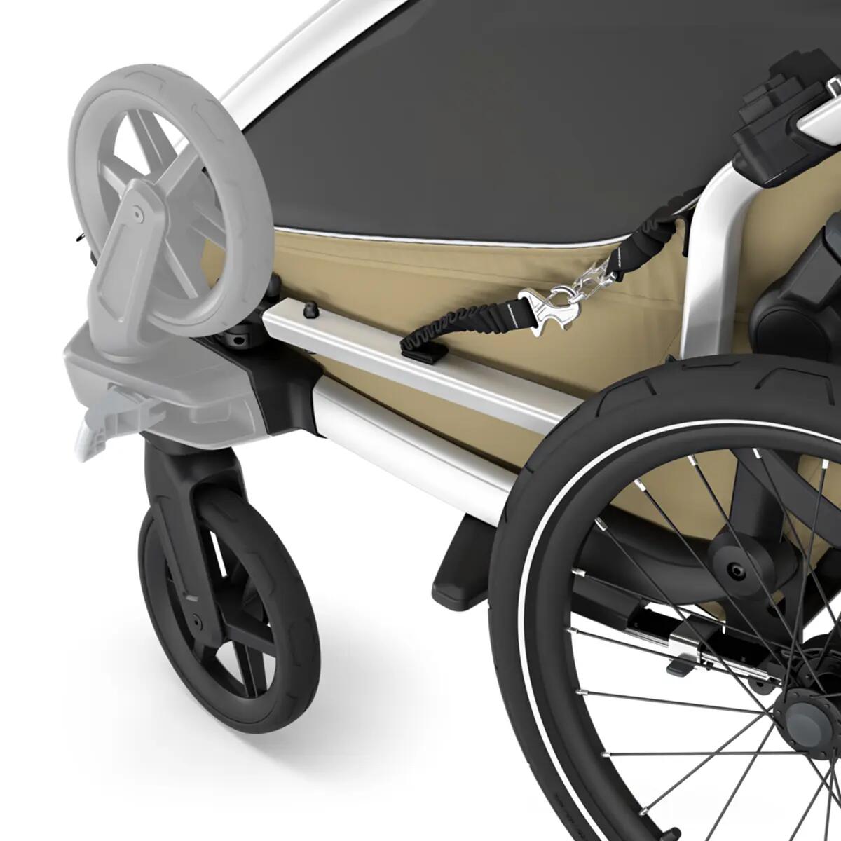 Przyczepka rowerowa Thule Chariot Cross 2 Single - dark slate 14/15