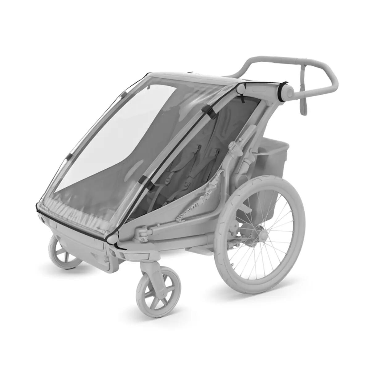 Przyczepka rowerowa Thule Chariot Cross 2 Single - dark slate 13/15