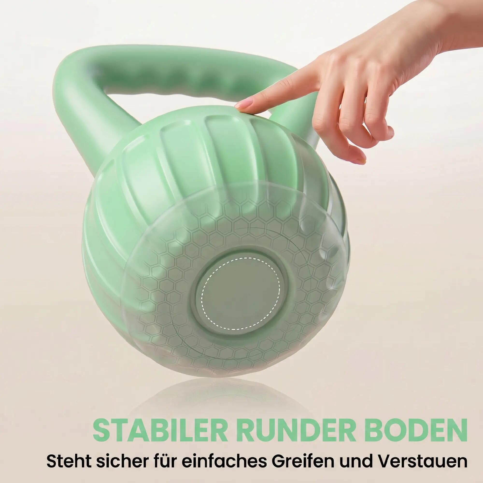 Kettlebell de 6 kg lesté de sable, idéal pour les débutants, musculation à domic 9/9