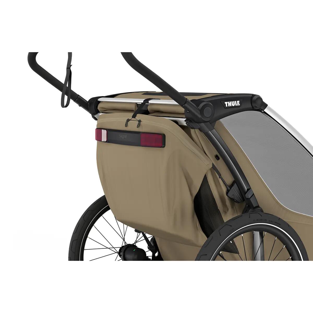 Przyczepka rowerowa Thule Chariot Cross 2 Single - dark slate 10/15