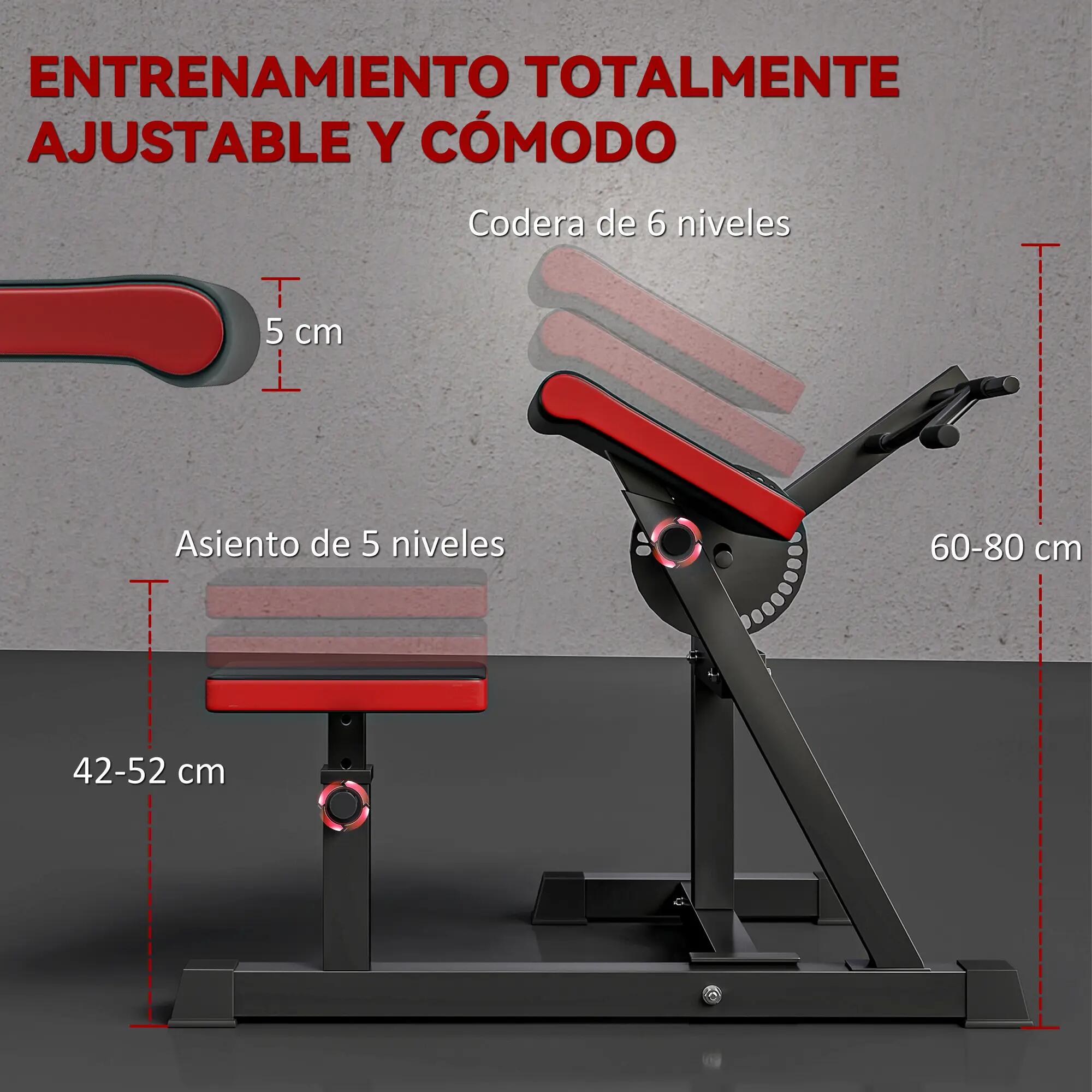 Appareil 2 en 1 pour biceps et triceps, banc de musculation avec siège réglable 7/9