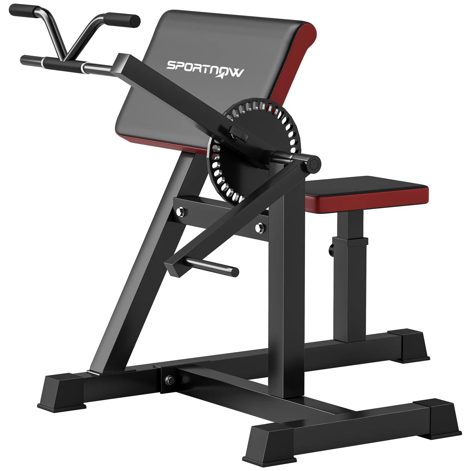Appareil 2 en 1 pour biceps et triceps, banc de musculation avec siège réglable 2/9