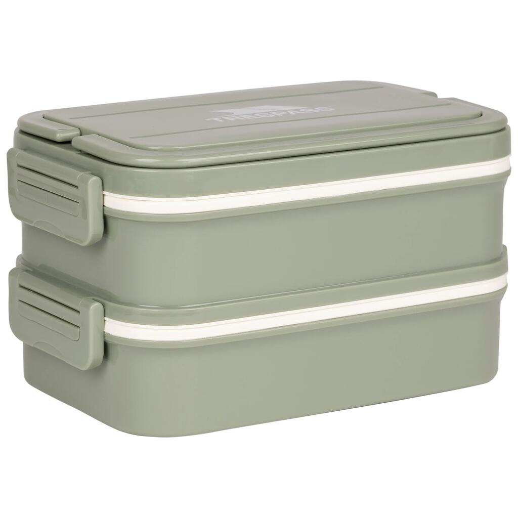 Lunch Box Double Layer Combo Fork & Spoon Food Storage BPA Free Naru