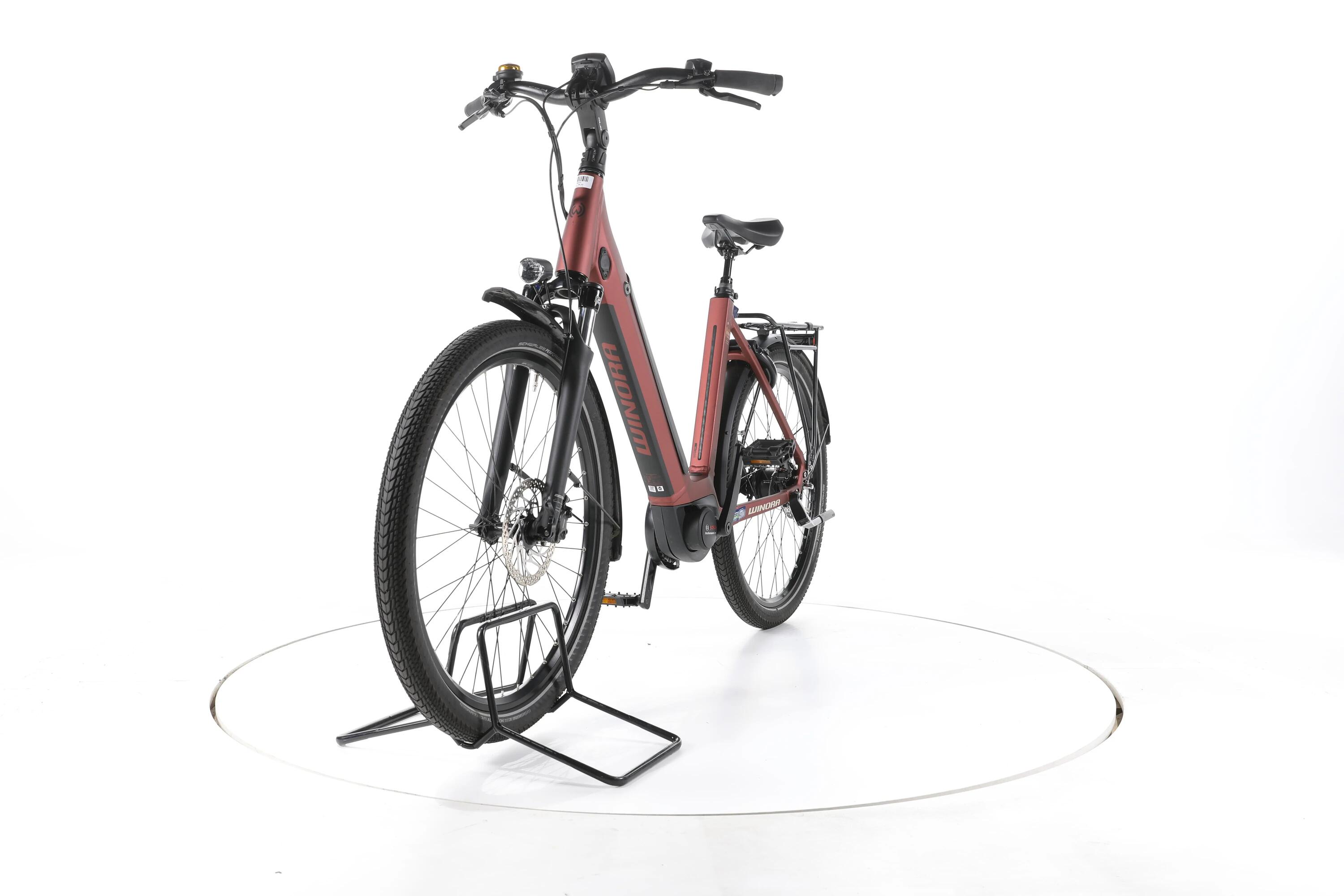 Tweedehands - Winora Sinus N5 City E-Bike Lage instap - Zeer goed 4/7