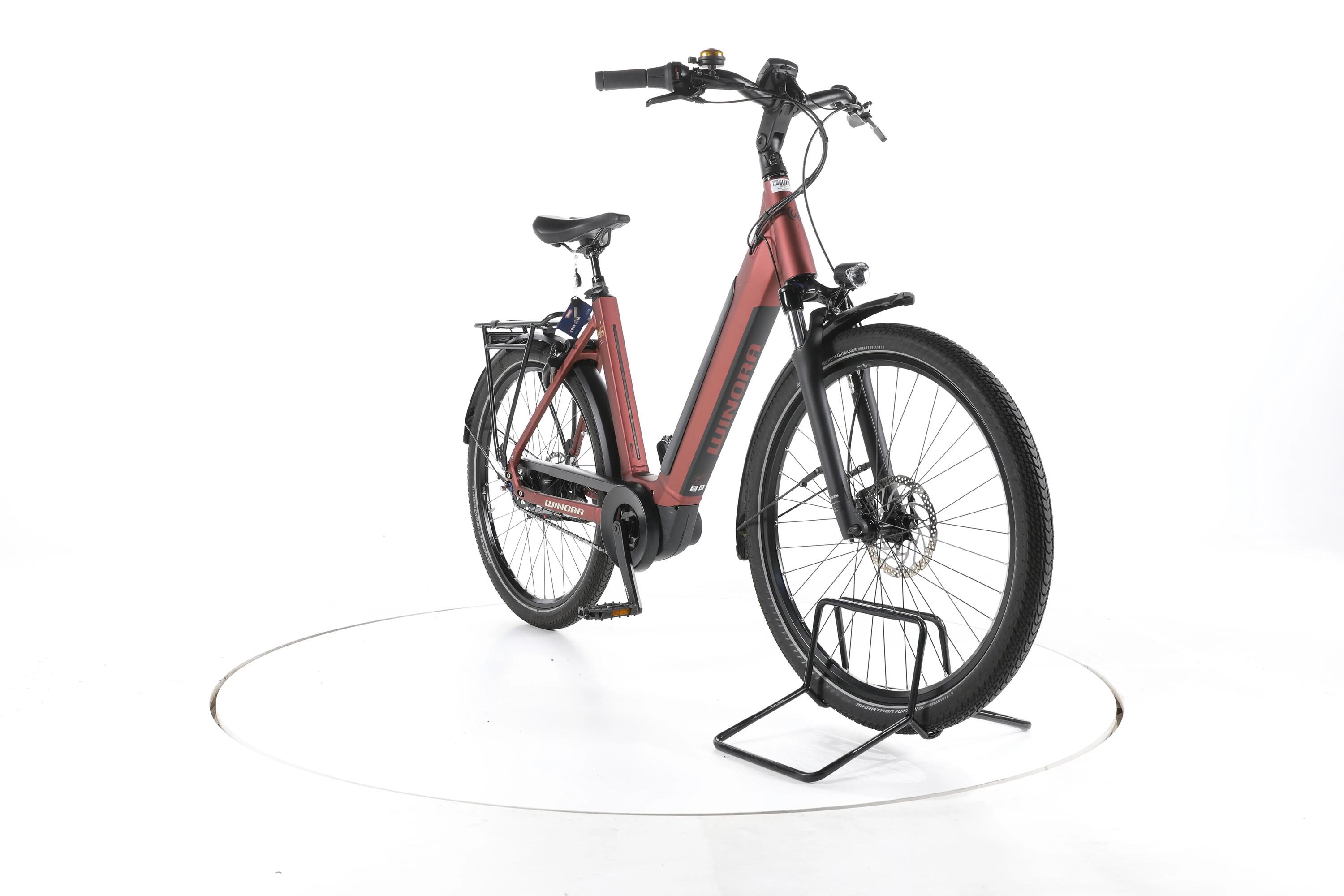 Tweedehands - Winora Sinus N5 City E-Bike Lage instap - Zeer goed 3/7