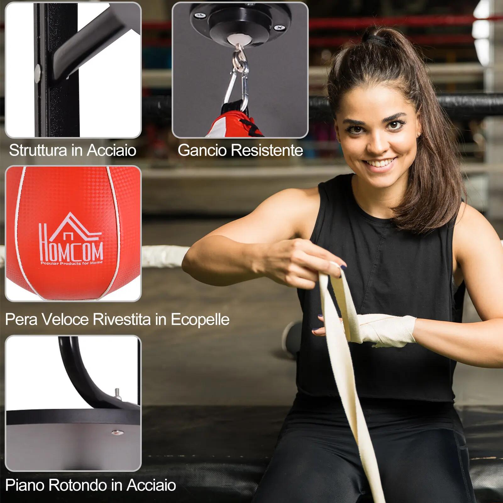 Ensemble de boxe Speed Pear avec plateforme murale, pompe et accessoires inclus, 9/9