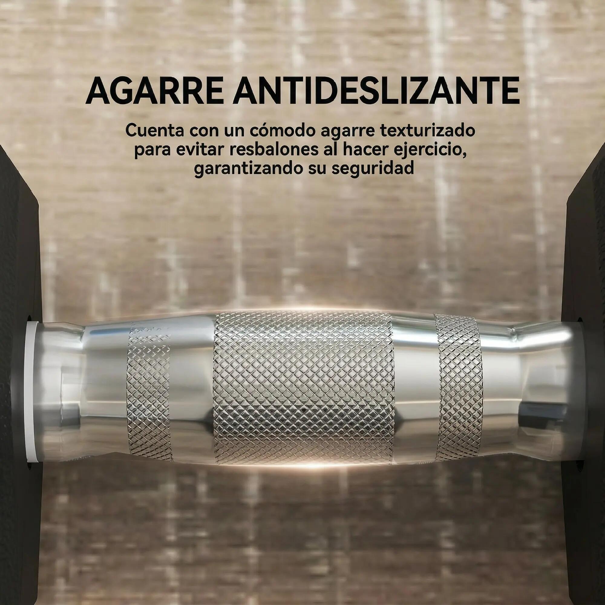 Ensemble de 2 haltères hexagonales en fonte de 12,5 kg avec revêtement en caoutc 7/9