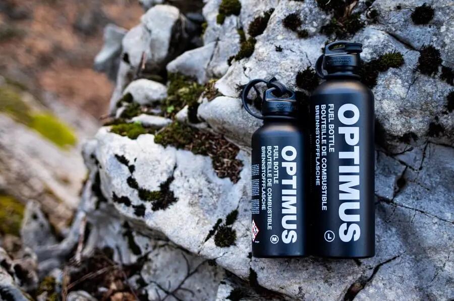 Optimus Brennstoffflasche M 0,6 l Schwarz 3/3