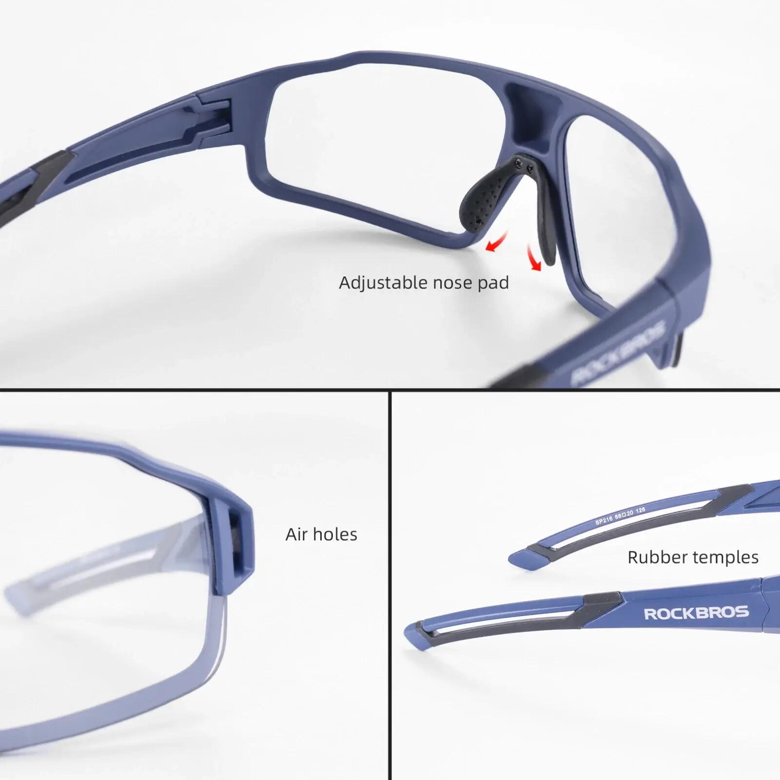 Lunettes de vélo photochromiques 5/8