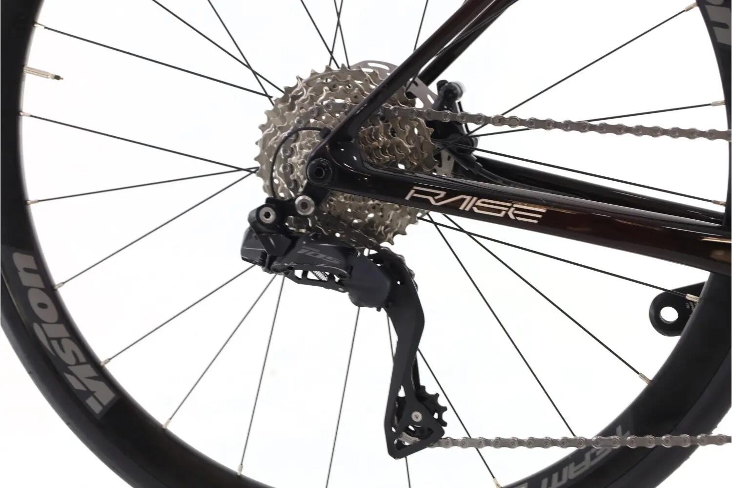 Vélo de route reconditionné ·  Raise Di2 12V · Très bon état 3/8