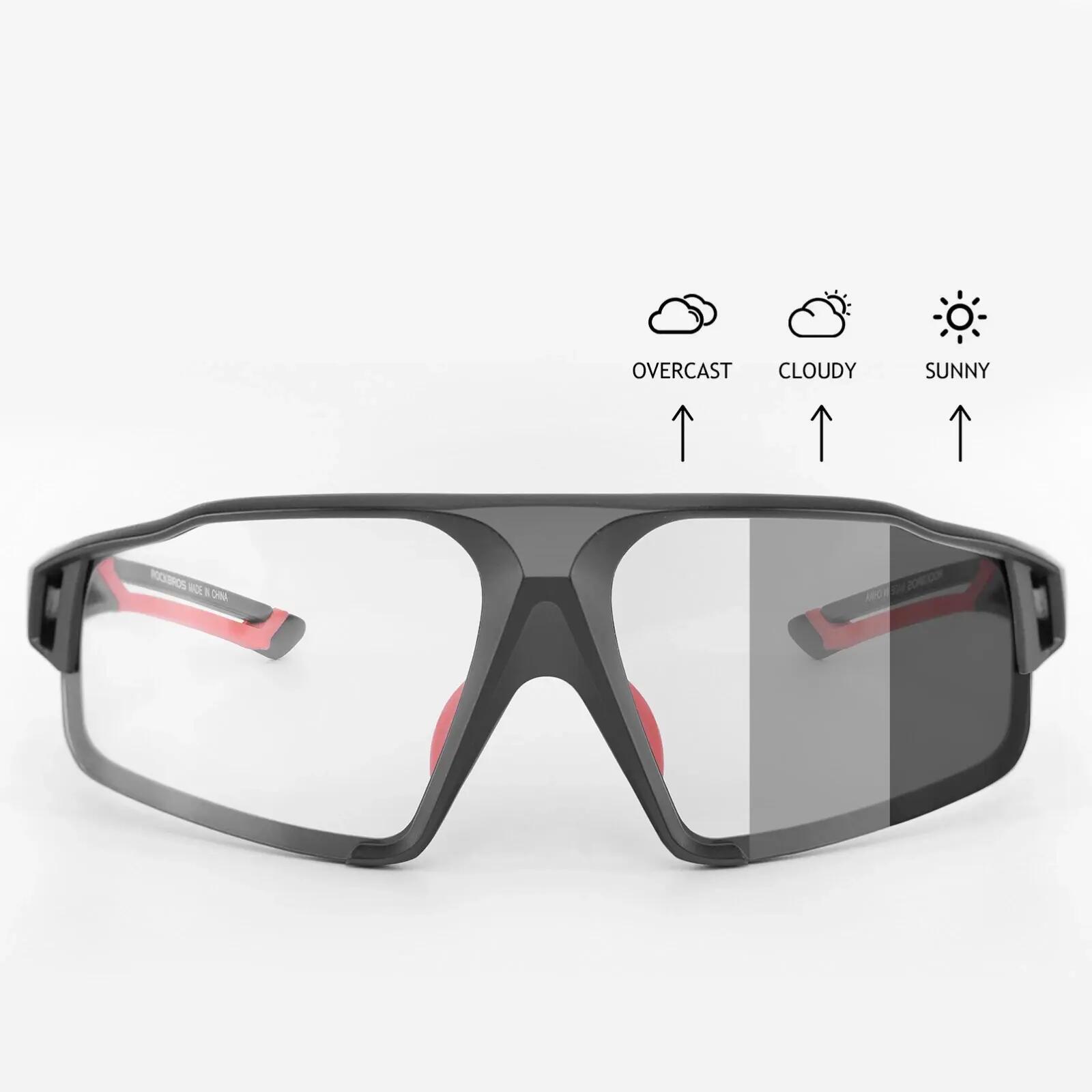 Lunettes de vélo photochromiques 2/8