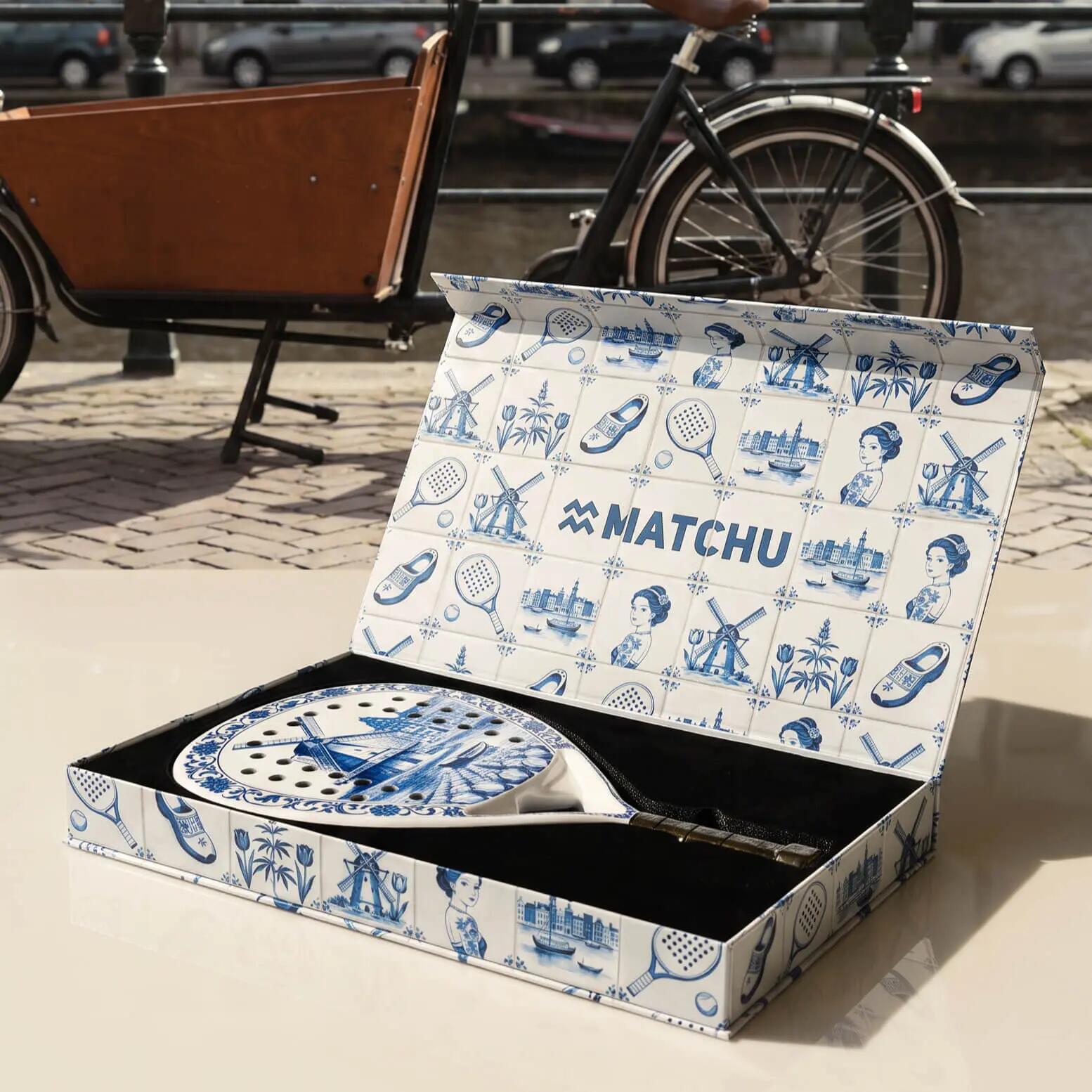 Padelschläger – Delfter Blau 7/7