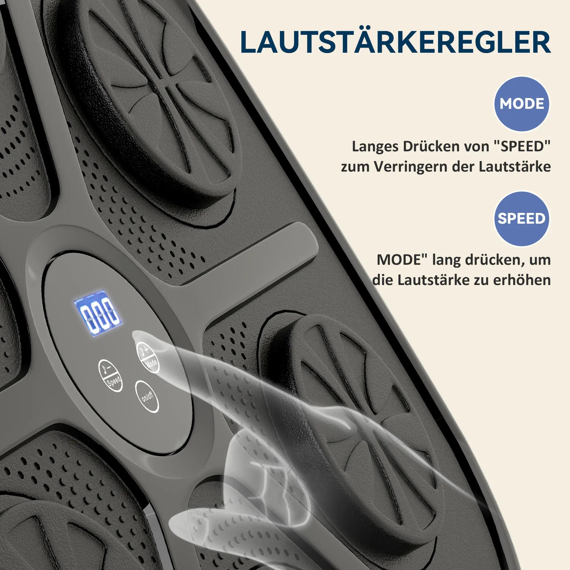 Machine de boxe musicale, appareil de boxe rythmique, 9 modes, Bluetooth, lumièr 9/9
