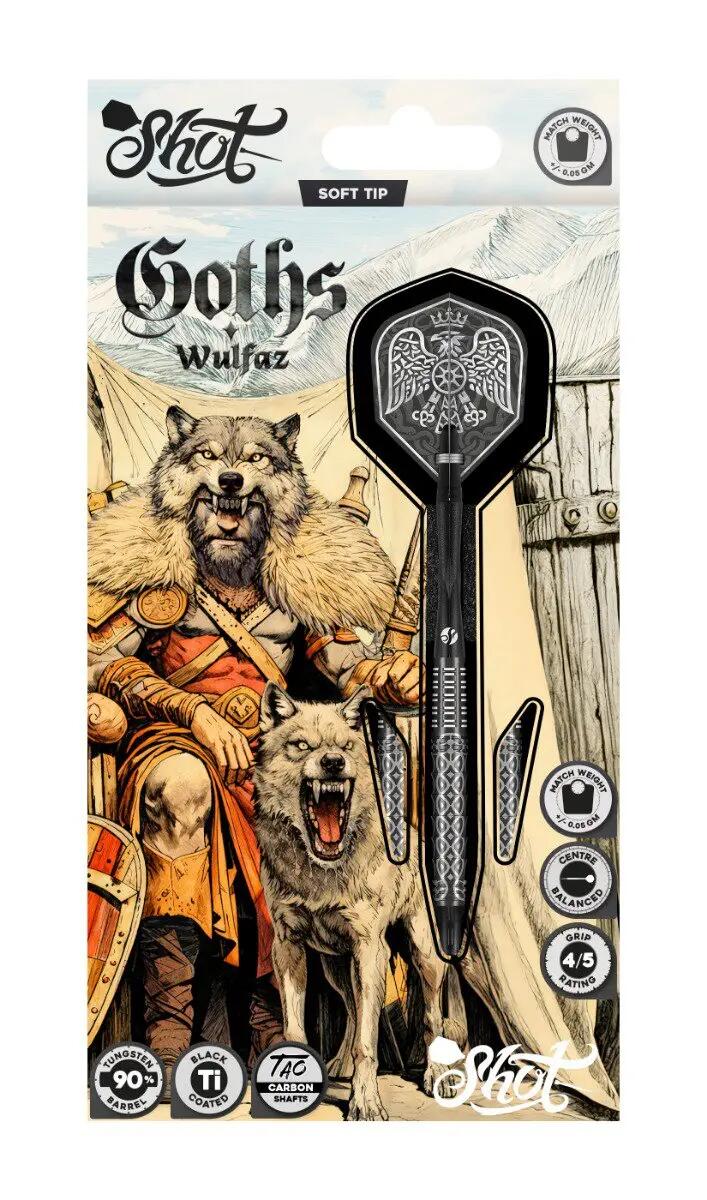 Wulfaz 90% Tungsten Softtip Dartpijlen 5/6
