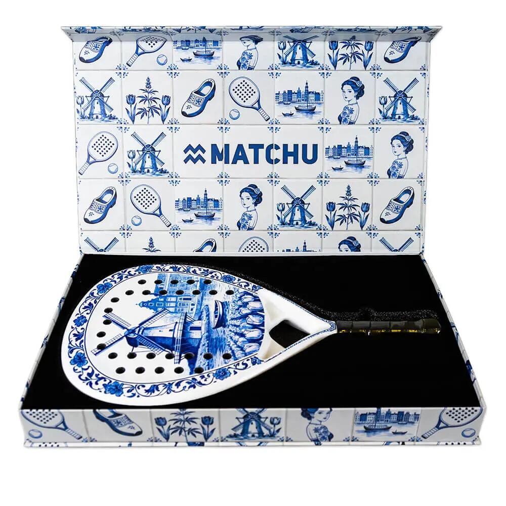 Padelschläger – Delfter Blau 2/7