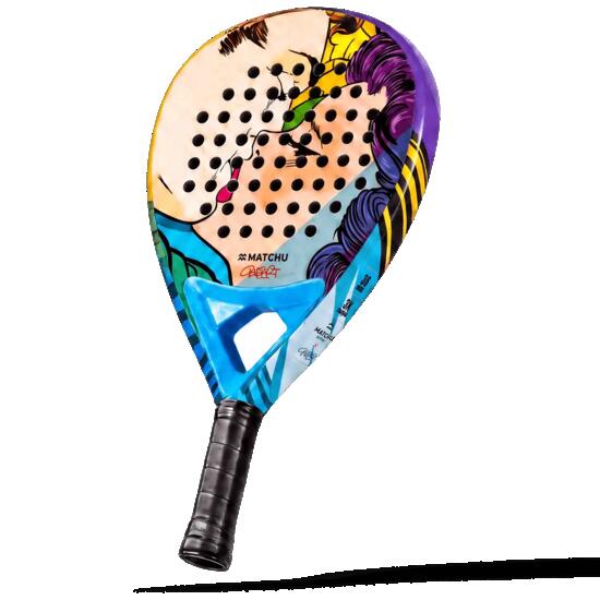 Yeye Weller - Racchetta da padel 3K Carbon Druppe