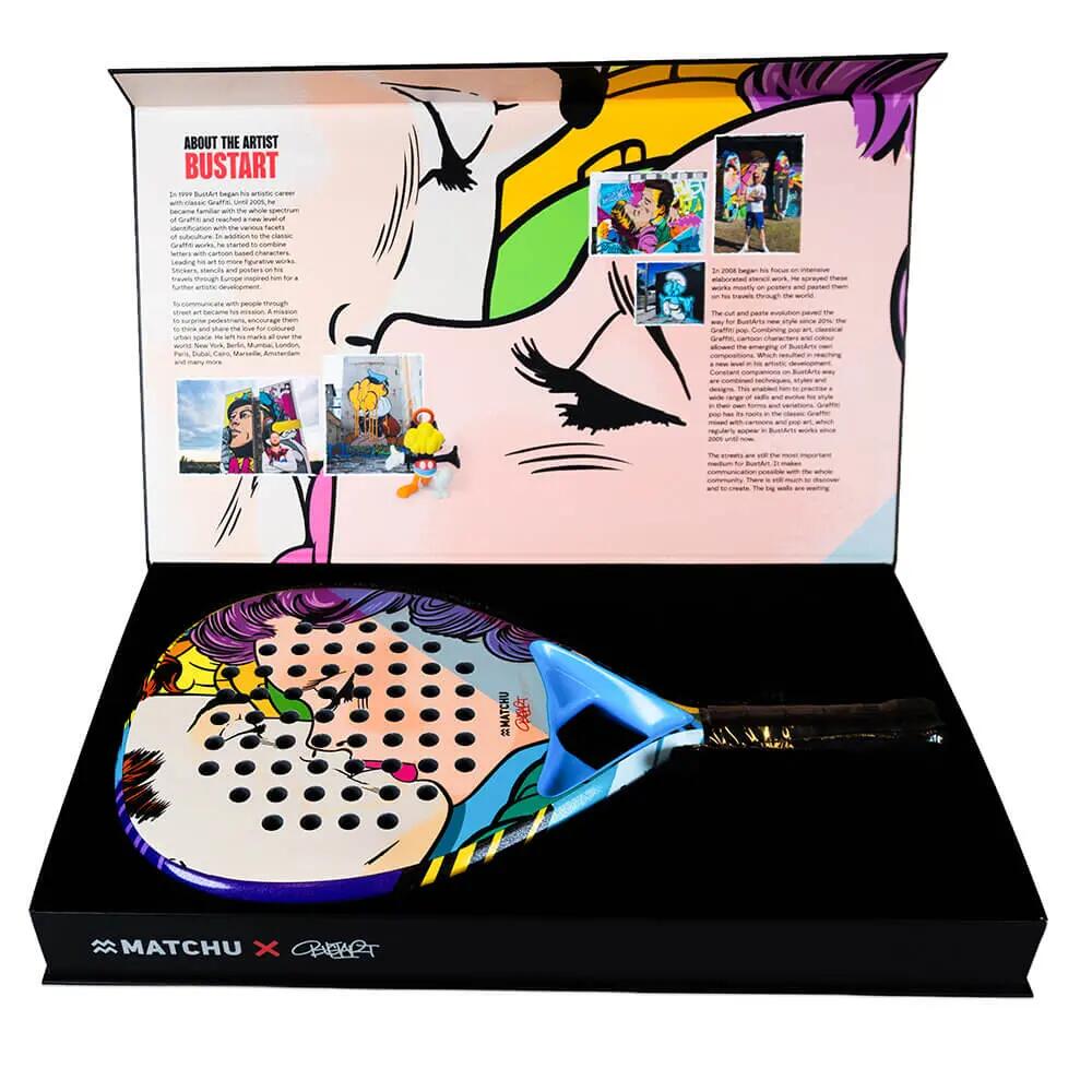 BustArt – 3K Carbon Padelschläger Druppel 2/7
