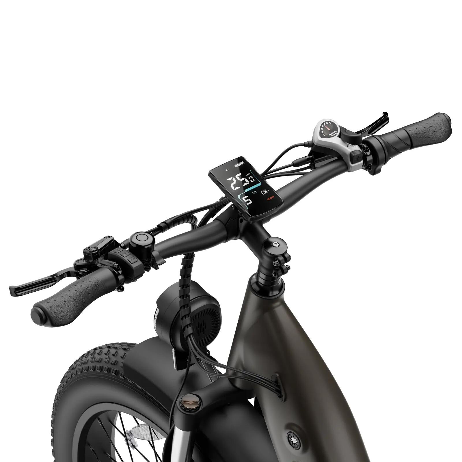Bicicleta eléctrica para adultos Fafrees F26 ROVER, batería de 48V 20Ah 8/15
