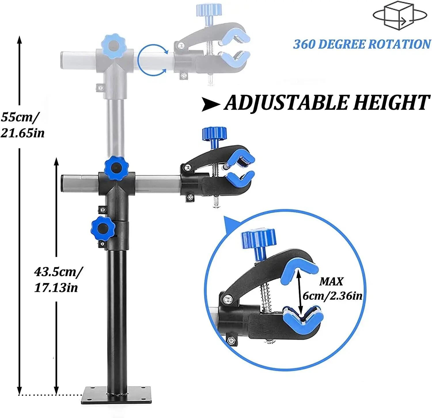 Support d'atelier pour vélo 25kg 4/8
