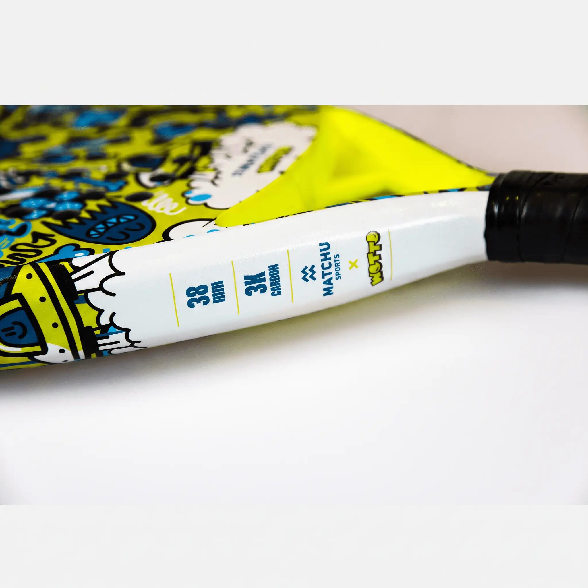 Wotto – 3K Carbon Padelschläger druppel 7/7