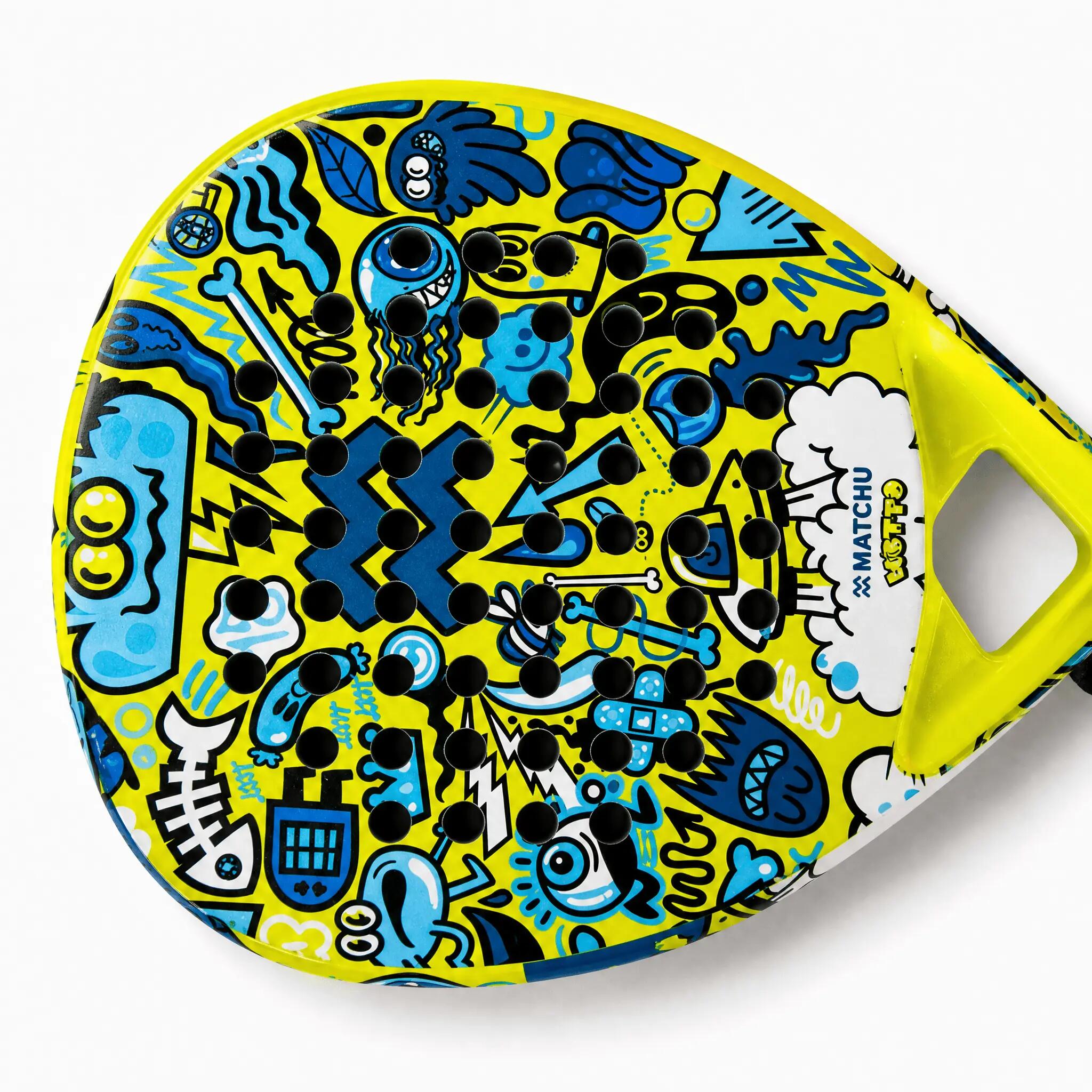 Wotto – 3K Carbon Padelschläger druppel 4/7