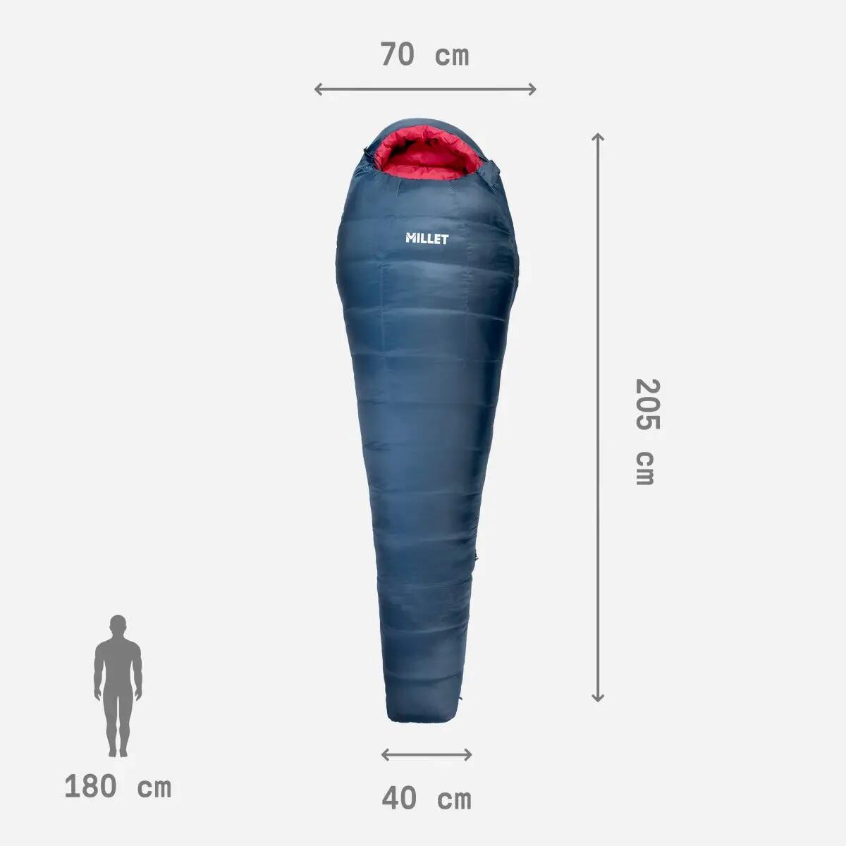 Sac de couchage Alpinisme pour femme LIGHT DOWN -5°C 4/4