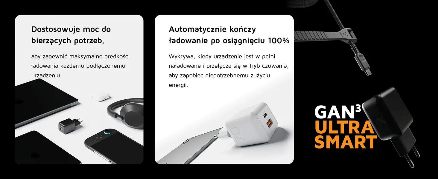 Xtorm Universelle Chargeur - Xtorm 70W NextGen Adapter - Charger - Blanc 8/9