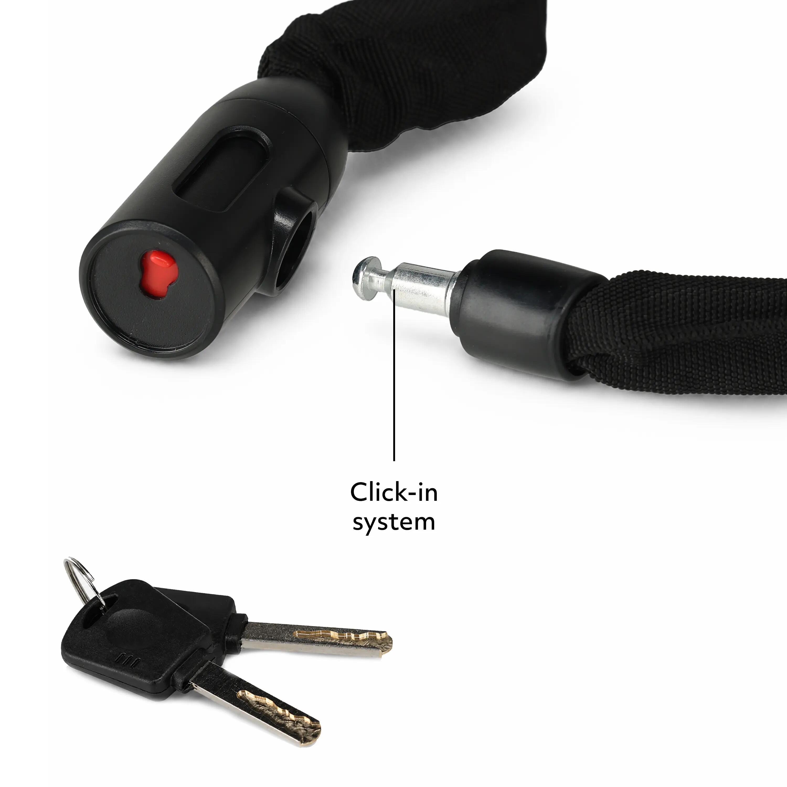 Deryan Candado de Cadena para Bicicletas Infantiles y Bicicletas Eléctricas 6/6