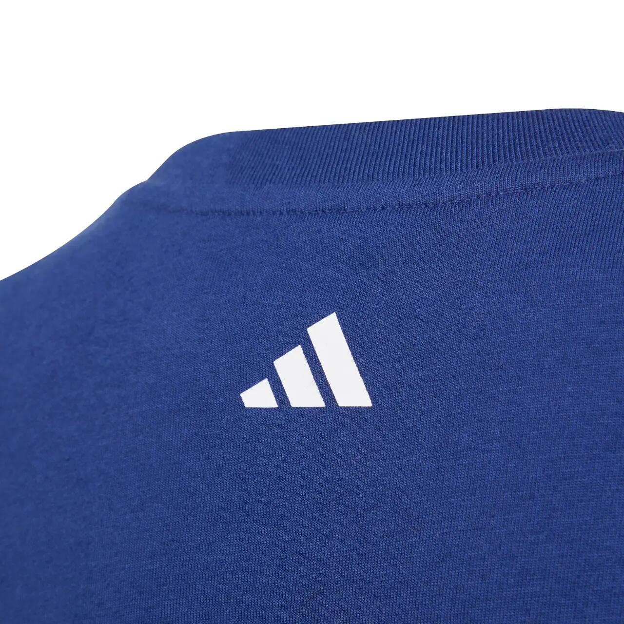 T-shirt enfant ADIDAS 100% coton, col rond, coupe standard 5/5