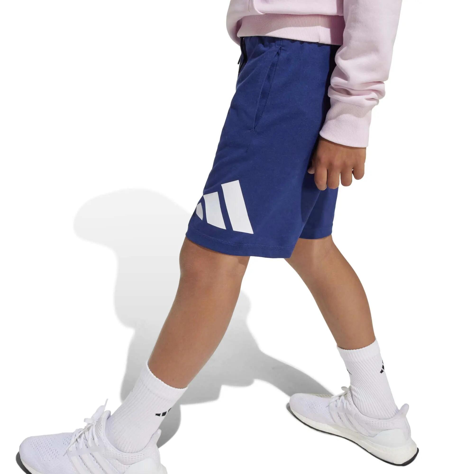 Pantaloni Corti Adidas Sport J Bl Kn Sh 210 Junior 4/5