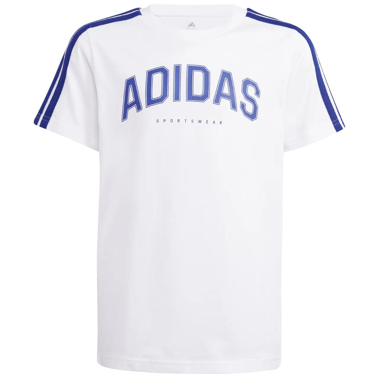 ADIDAS Kinder T-Shirt 100% Baumwolle Rundhals, Standard-Passform 2/7