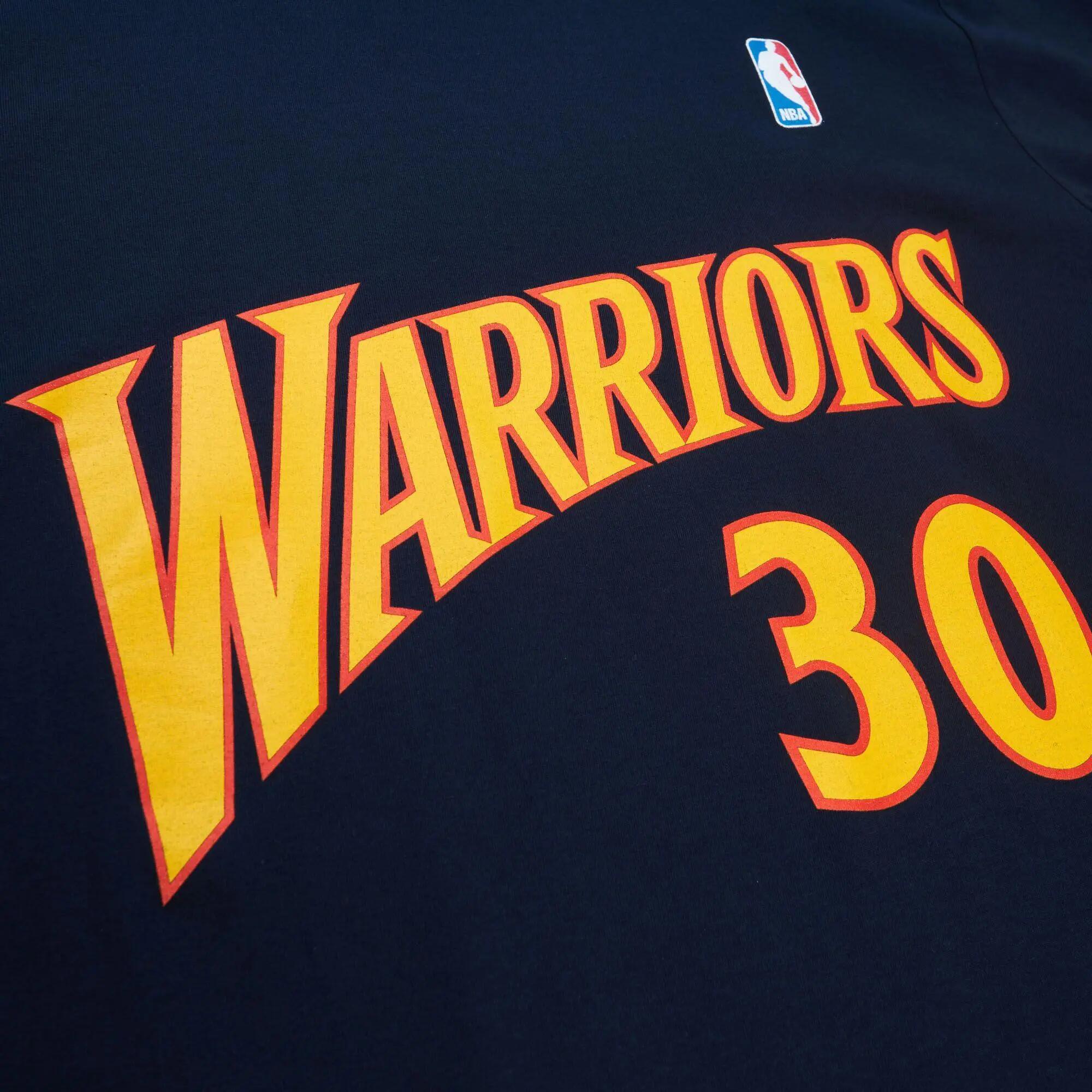 T-shirt Mitchell & Ness Golden State Warriors Curry 30 blue 5/6