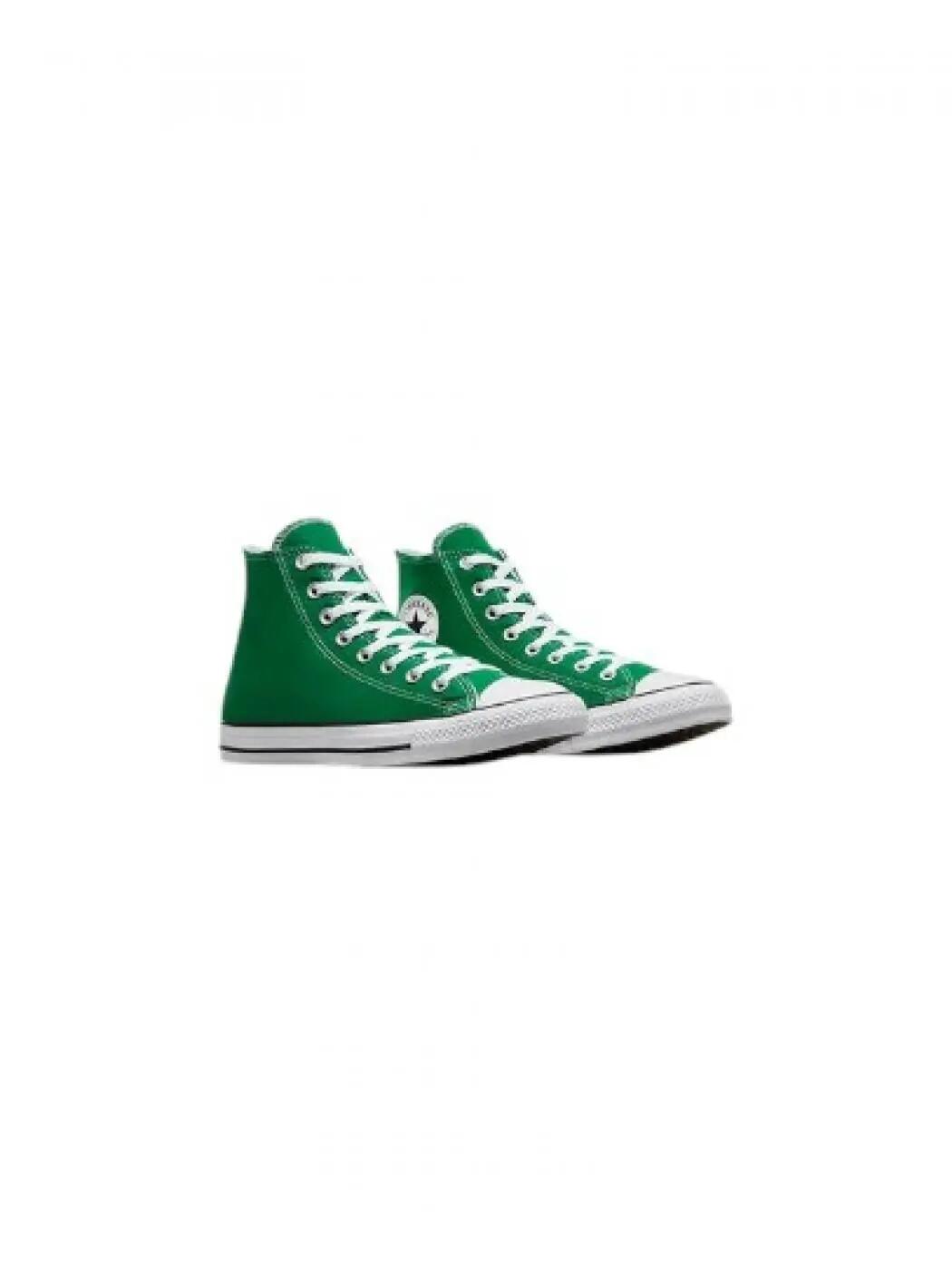 Converse All Star Hi Sneakers in Amazon Green 5/8
