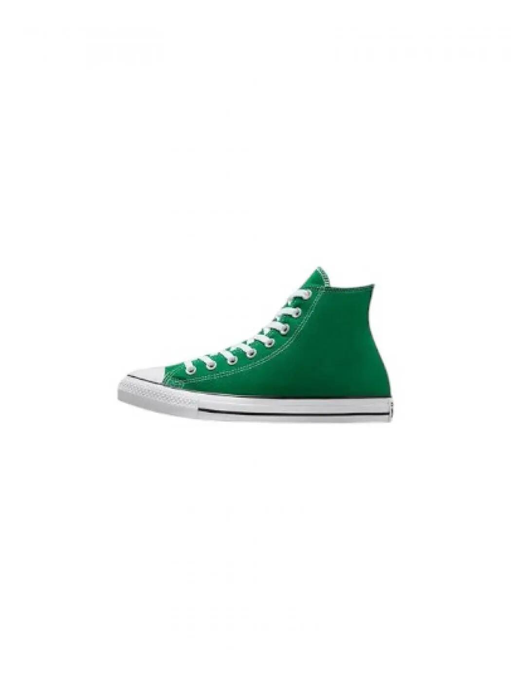 Converse All Star Hi Sneakers in Amazon Green 3/8