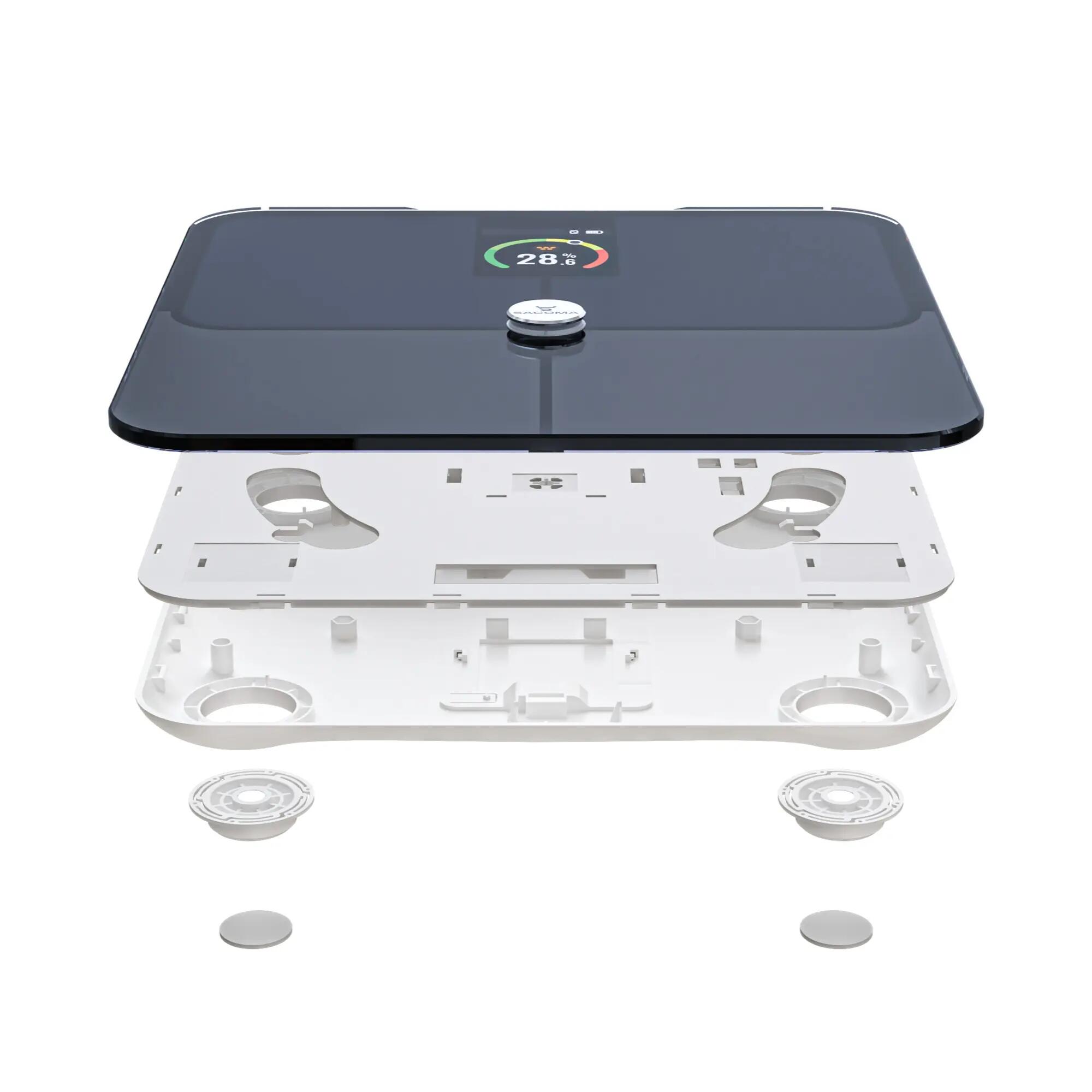 Pèse-personne Connecté Analyse Corporelle Écran Couleur TFT Bluetooth Sacoma Pro 7/8